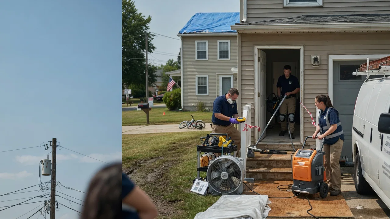 Water Damage Repair in Louisa, KY near me